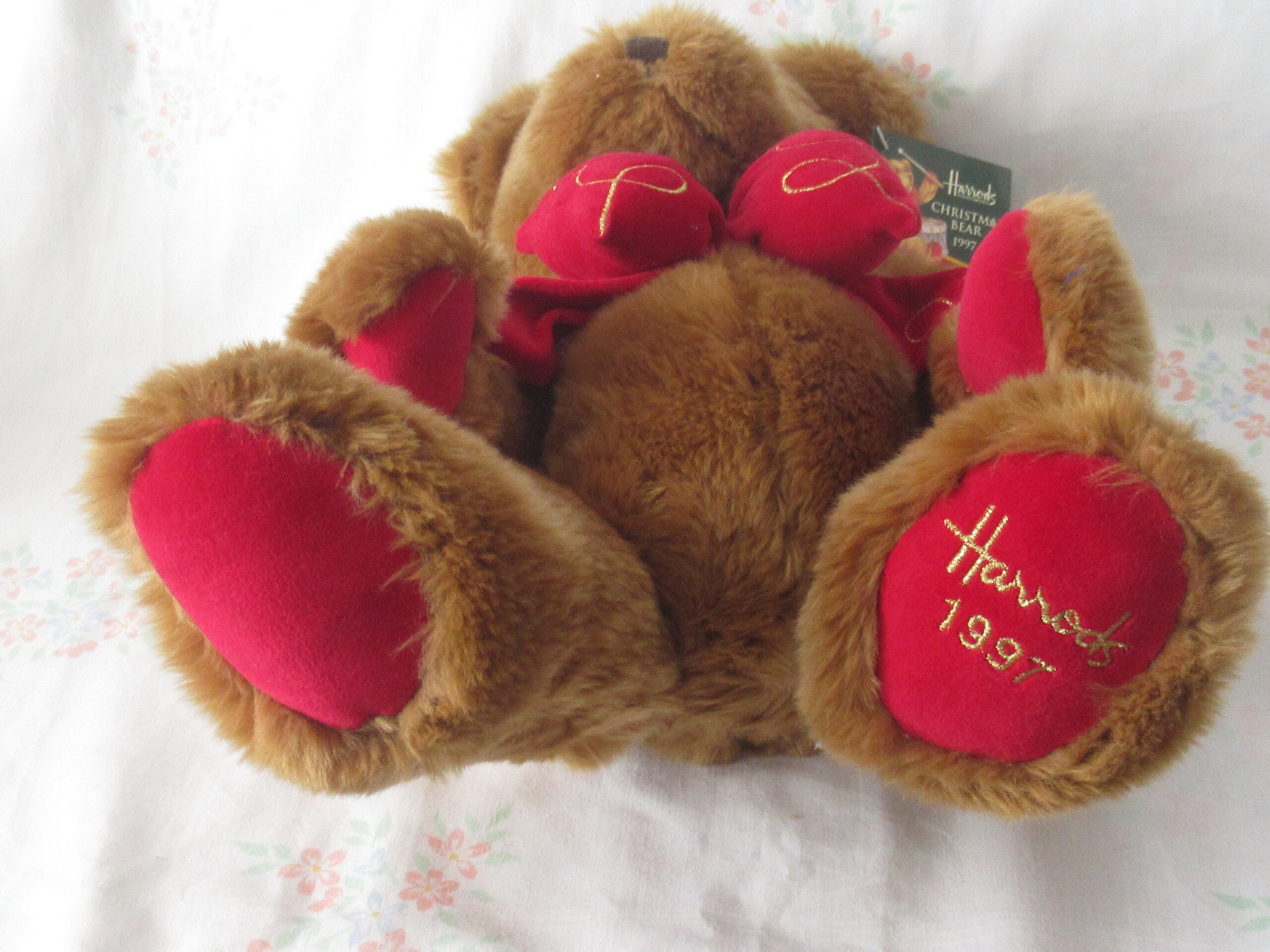 Harrods Knightsbridge Christmas Bear 1997 - Image 4