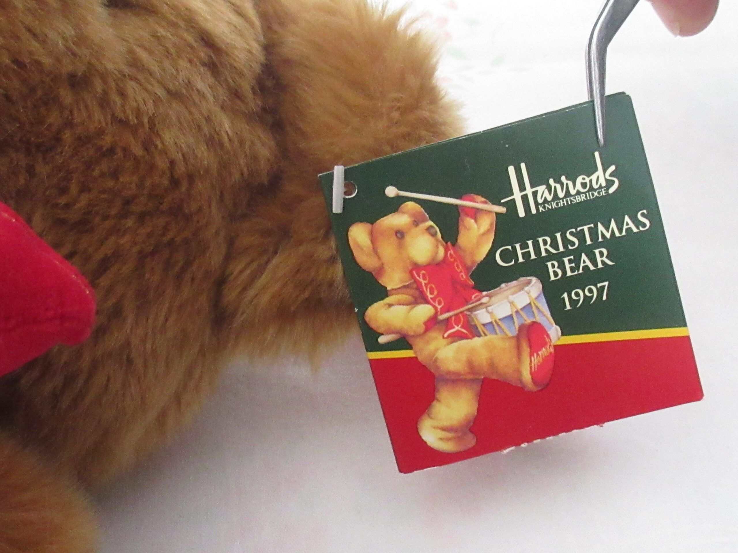 Harrods Knightsbridge Christmas Bear 1997 - Image 8