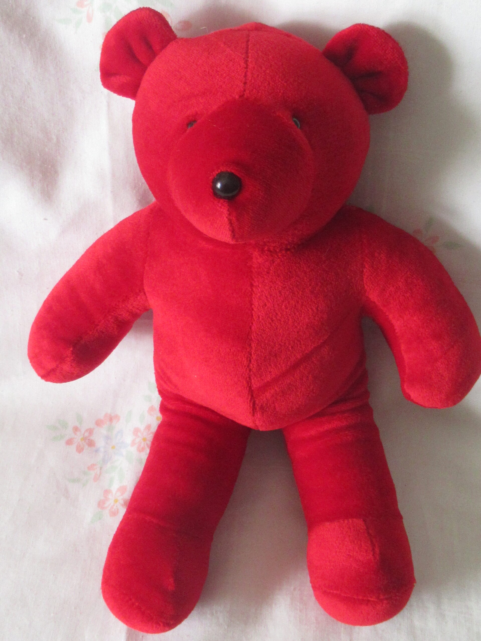 Lot of 2 Teddy Bears - Red Teddy Bear and Rouge - Image 3