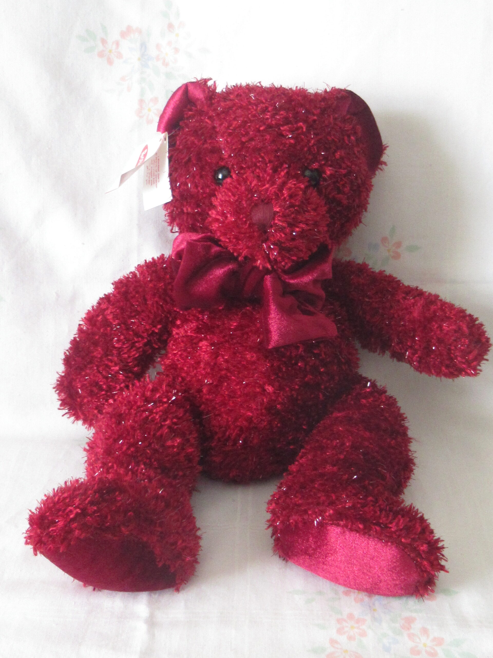 Lot of 2 Teddy Bears - Red Teddy Bear and Rouge - Image 8