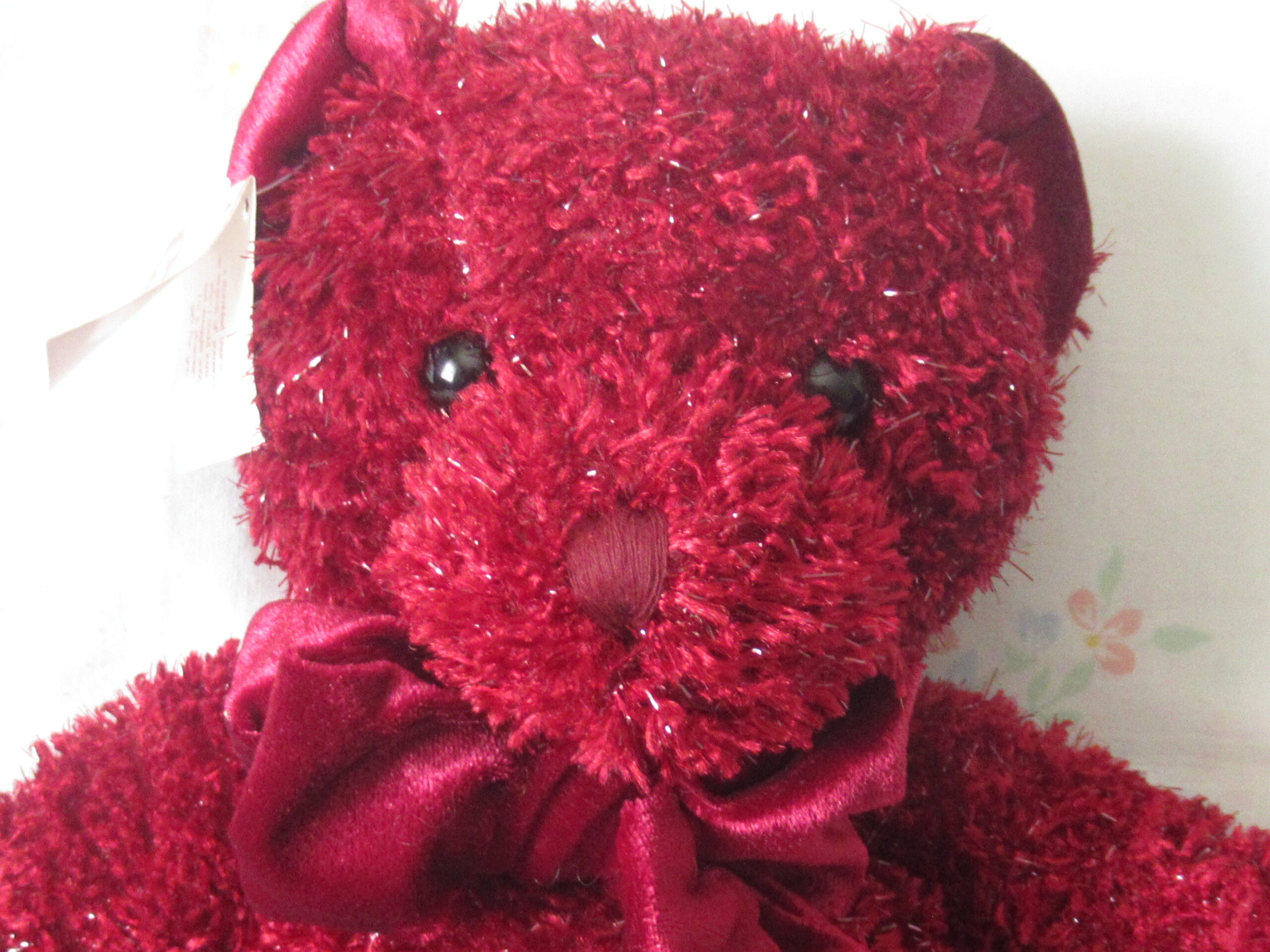 Lot of 2 Teddy Bears - Red Teddy Bear and Rouge - Image 7