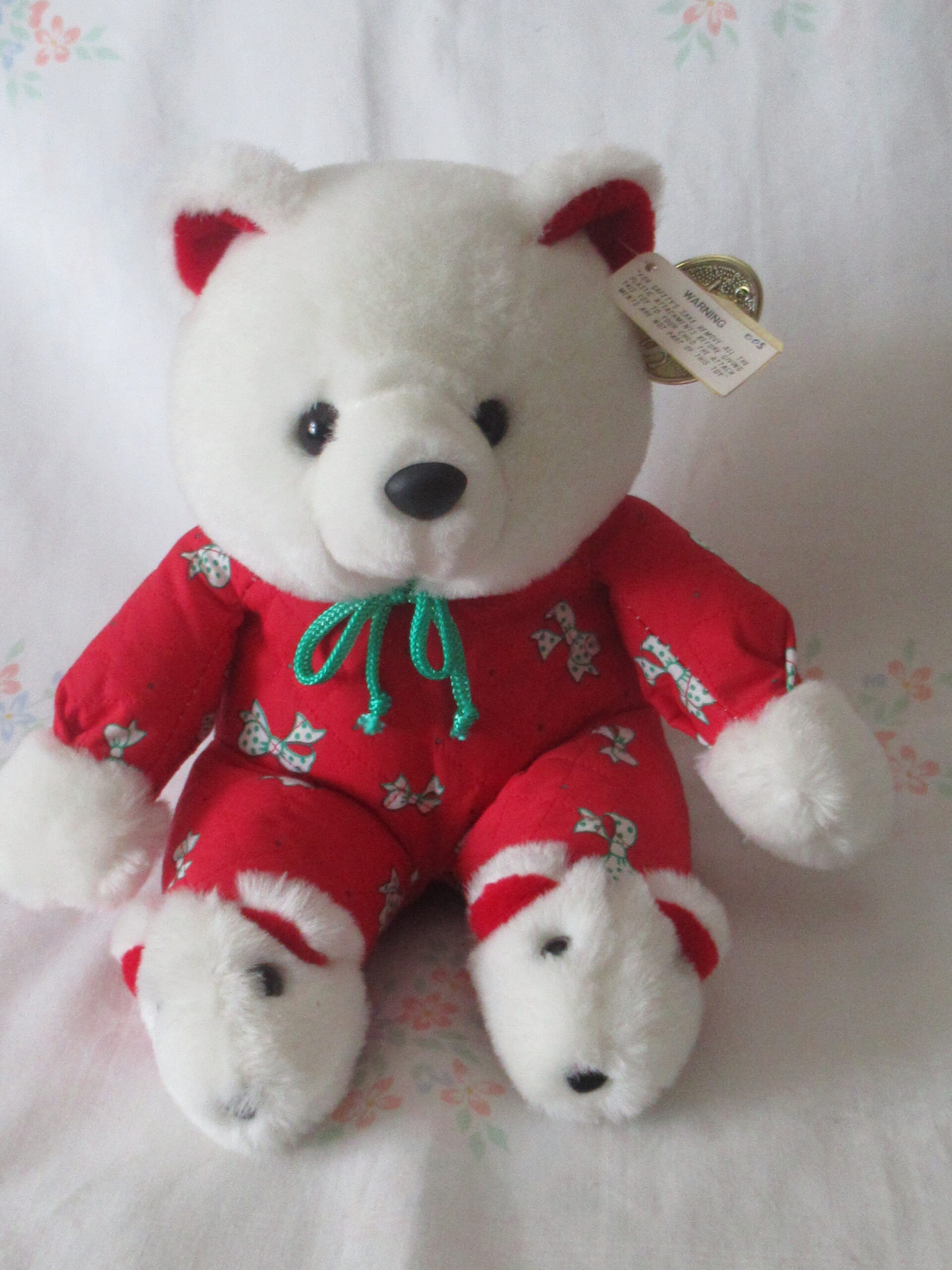 Lot of 2 Teddy Bears - Commonwealth and Smile - Image 2
