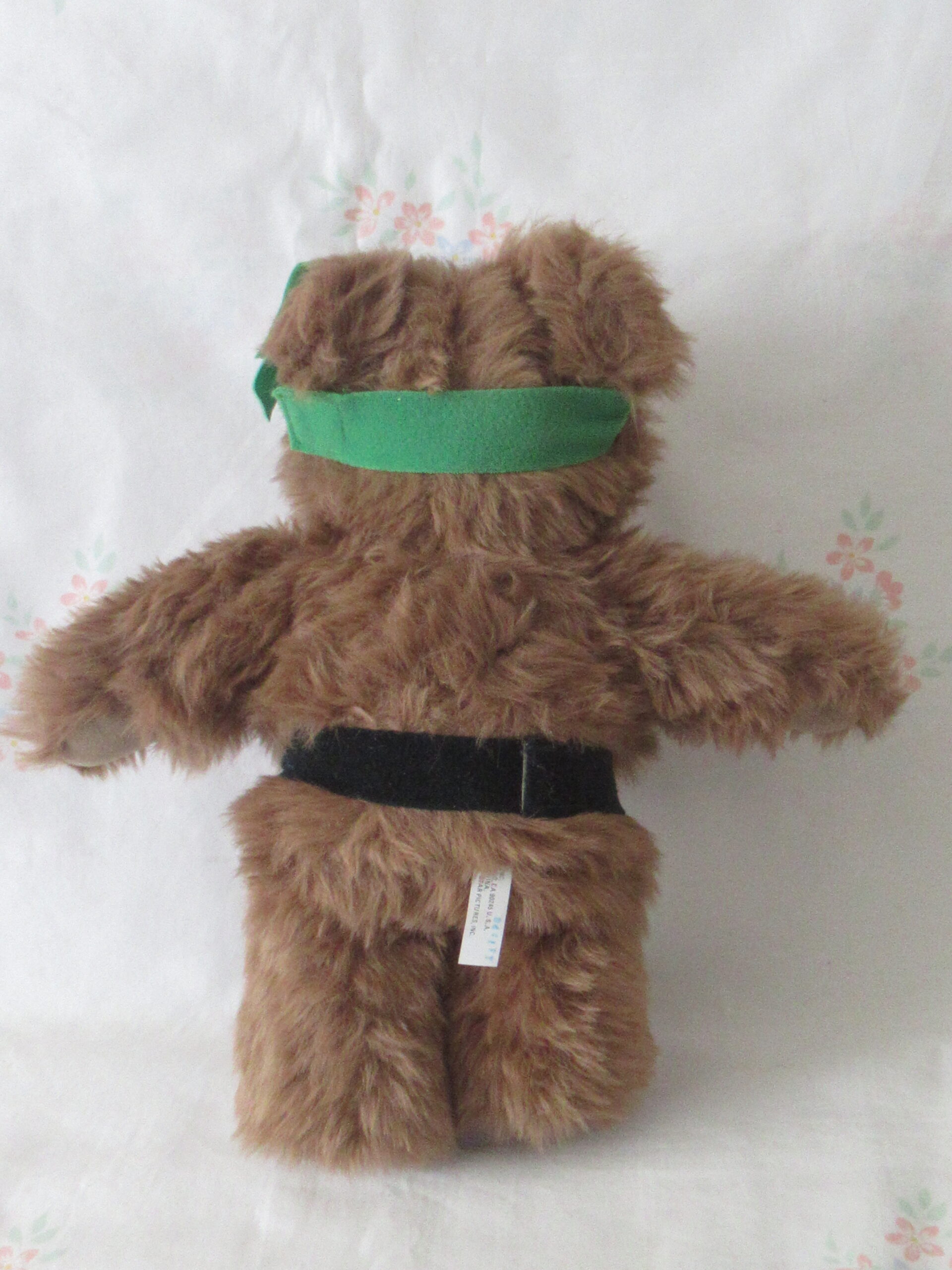 Mattel Hook Peter Pan Taddy Bear Toy 1991 Tri-Star Pictures - Image 4