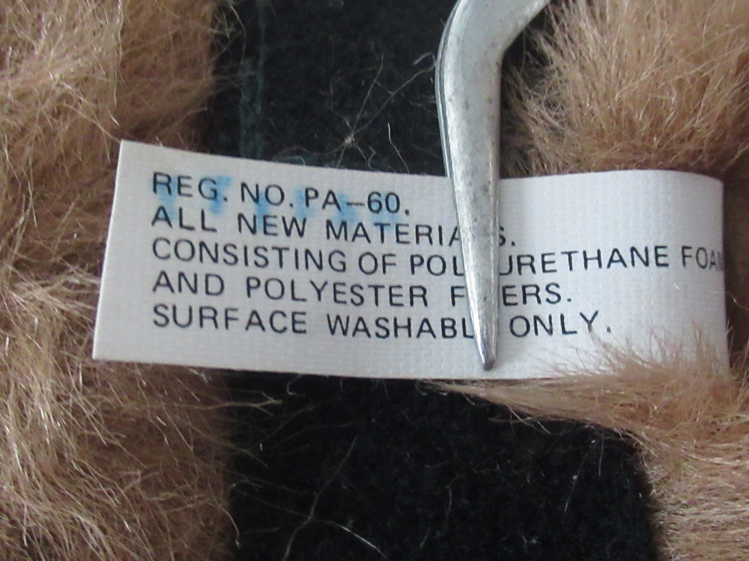 Mattel Hook Peter Pan Taddy Bear Toy 1991 Tri-Star Pictures - Image 7