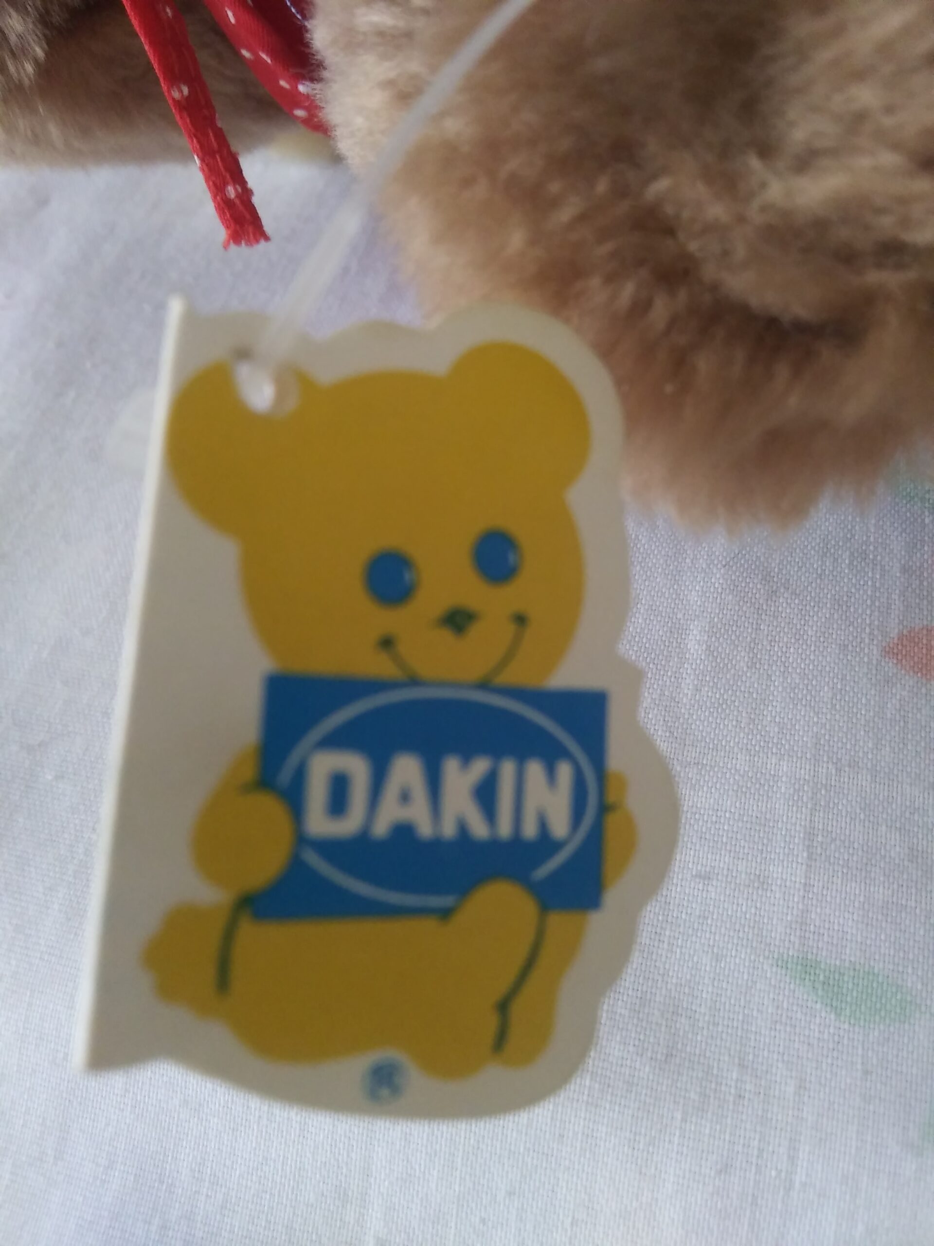 Dakin Bean Bags - Stras Bear With Cap and Overalls - Image 6