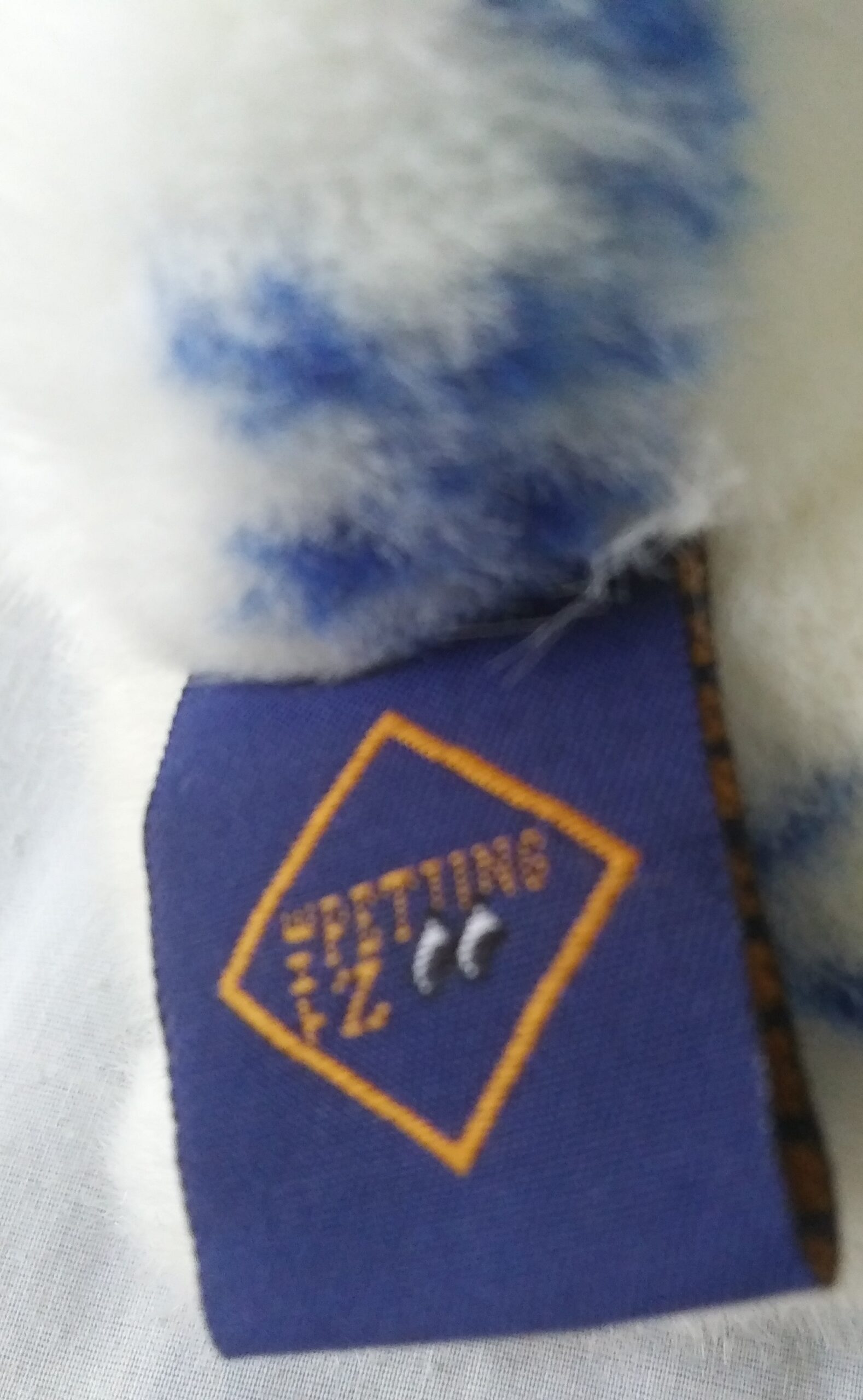 The Petting Zoo - 1994 - White Bear with Blue Snowflakes - Image 7