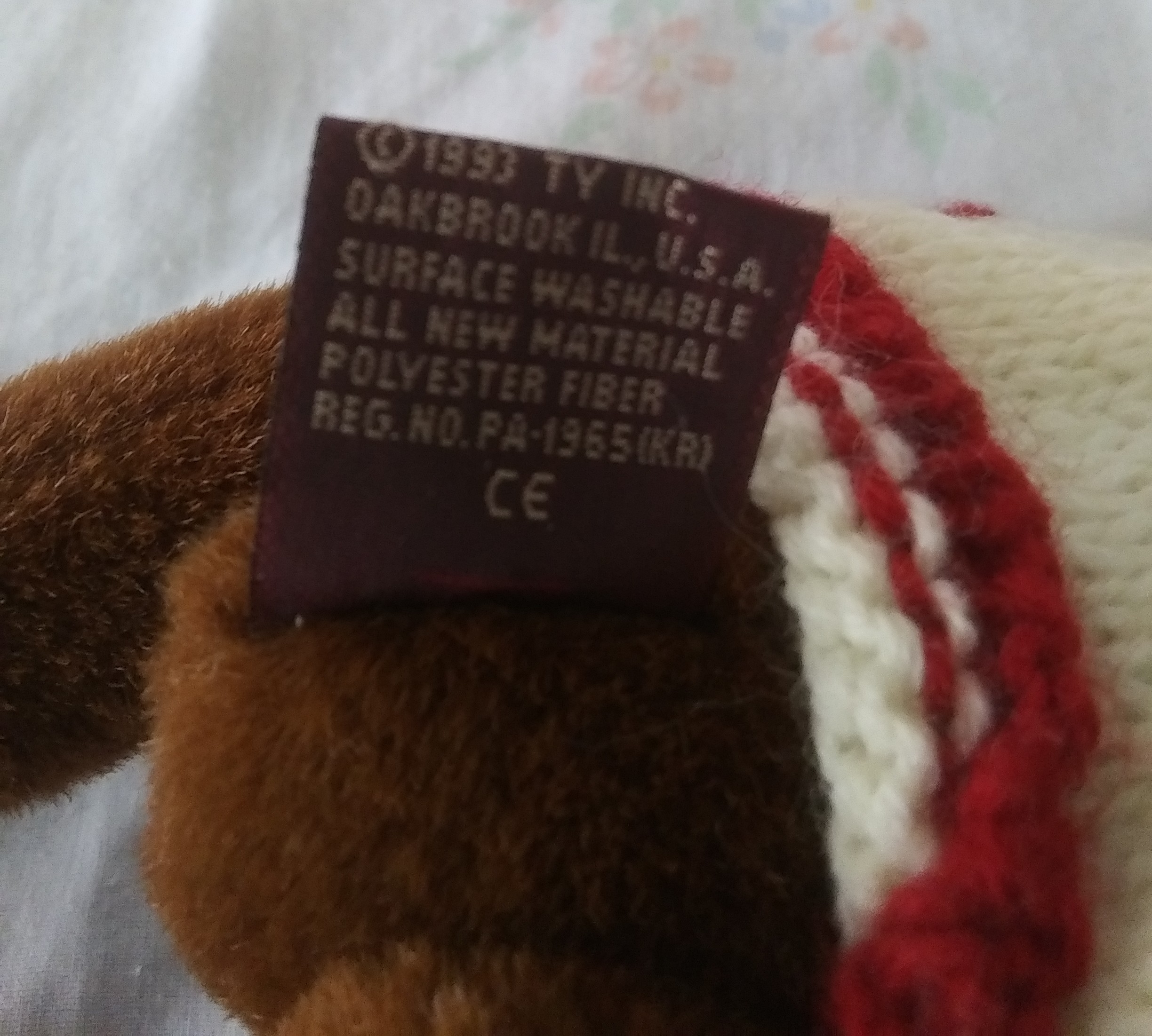 Ty Bears - Casanova, Oscar, Checkers, Beargundy, Bluebeary - Image 11