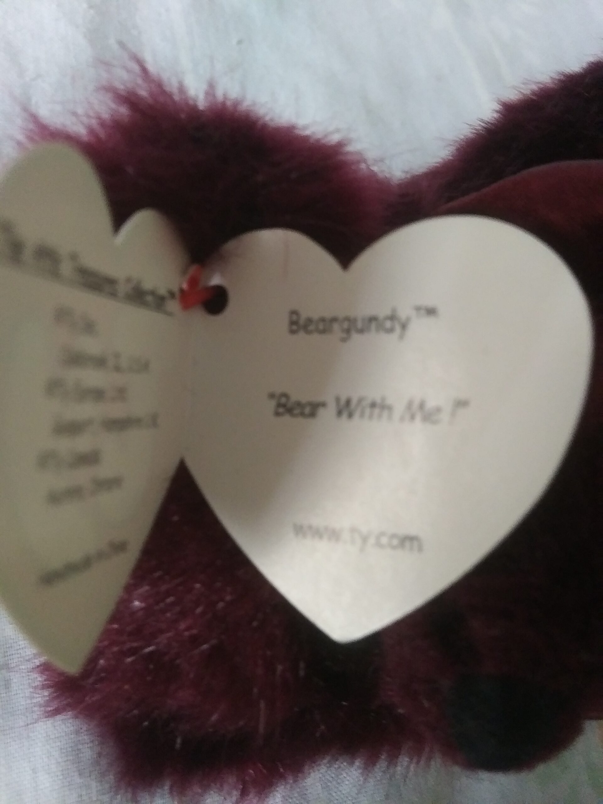 Ty Bears - Casanova, Oscar, Checkers, Beargundy, Bluebeary - Image 28