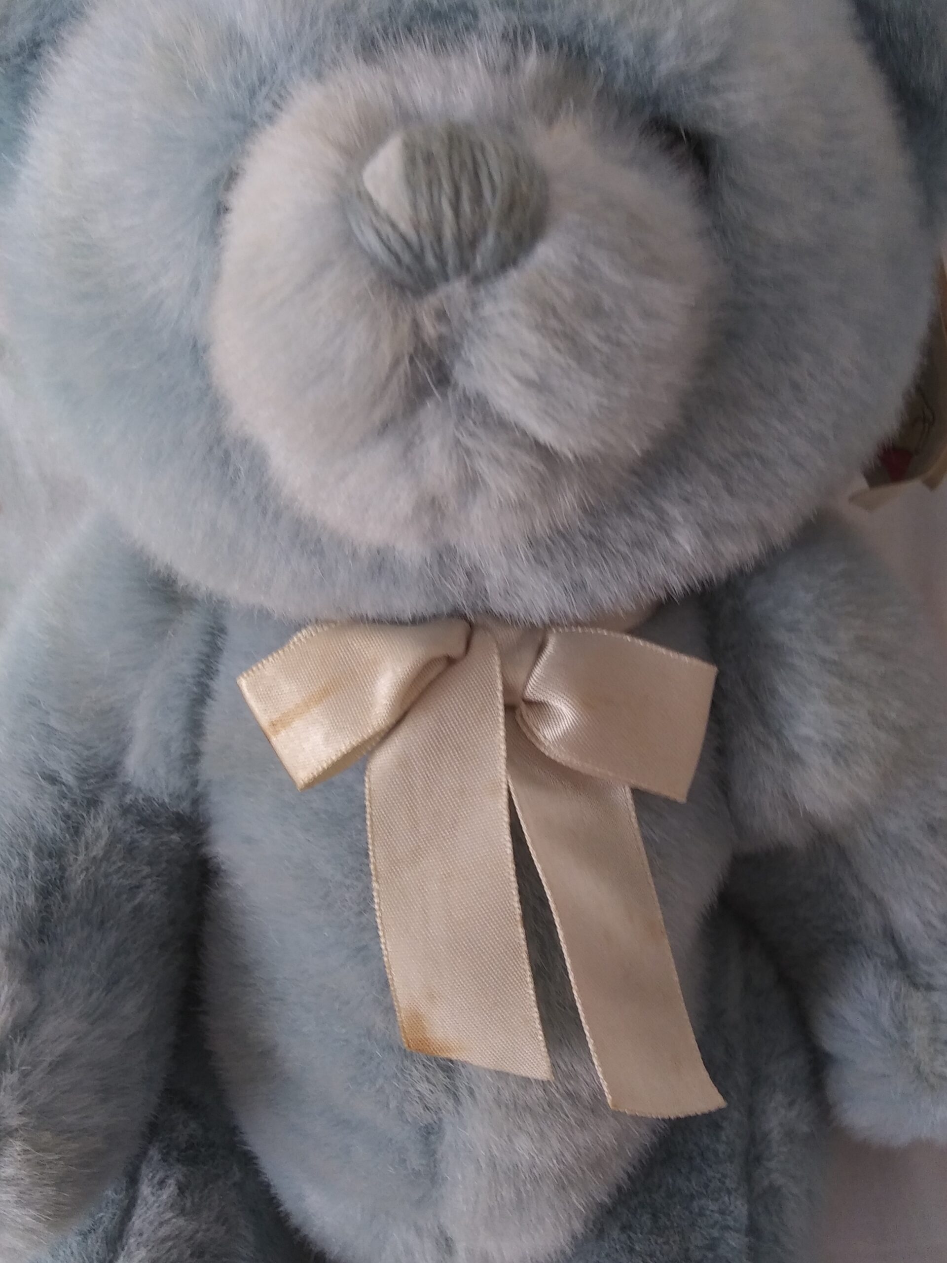 Dakin 1989 - Dusty Teal Bear- Item #31-8630 - Image 5