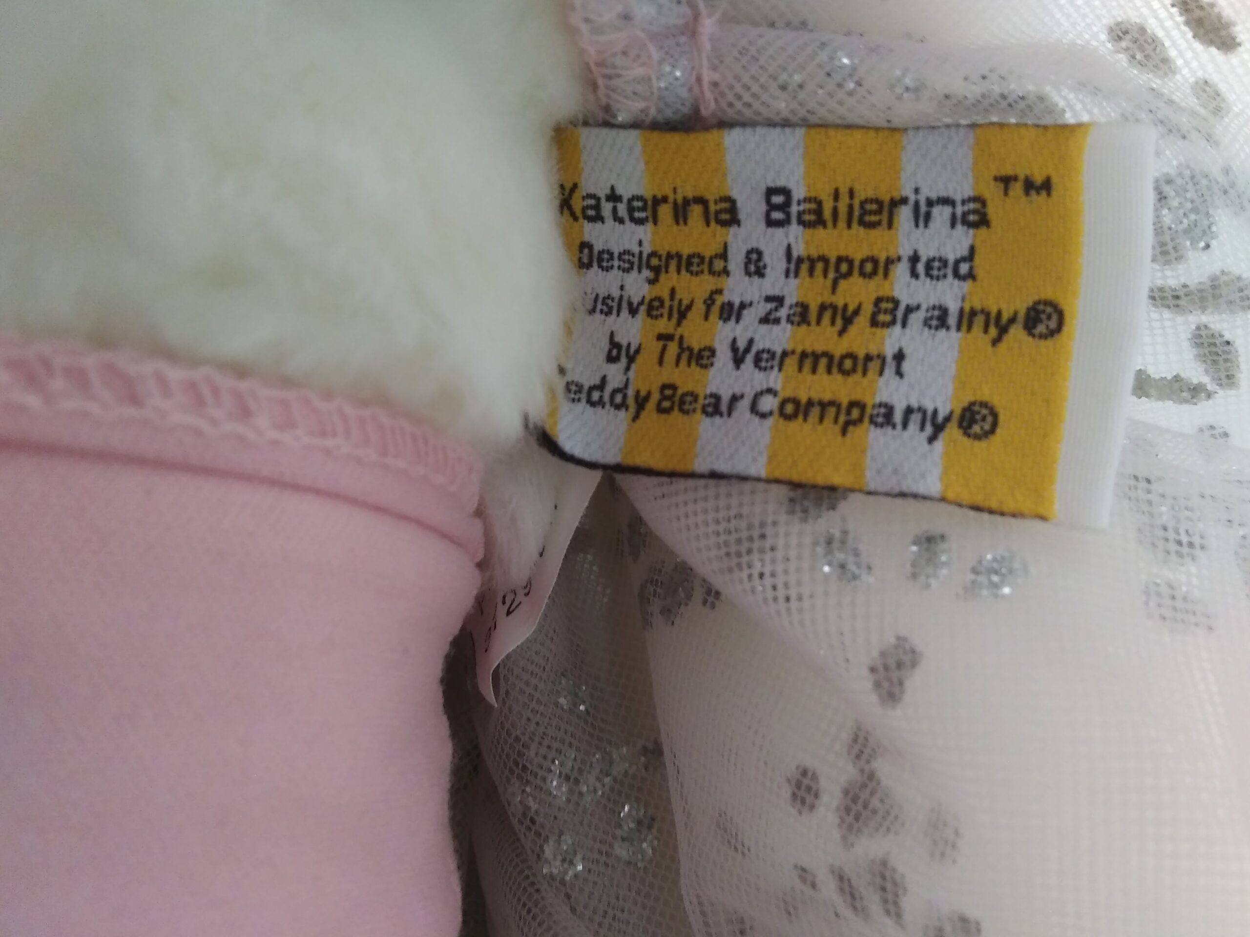 Vermont Teddy Bear Co - Katerina Ballerina - Limited Edition 1999 - Image 13