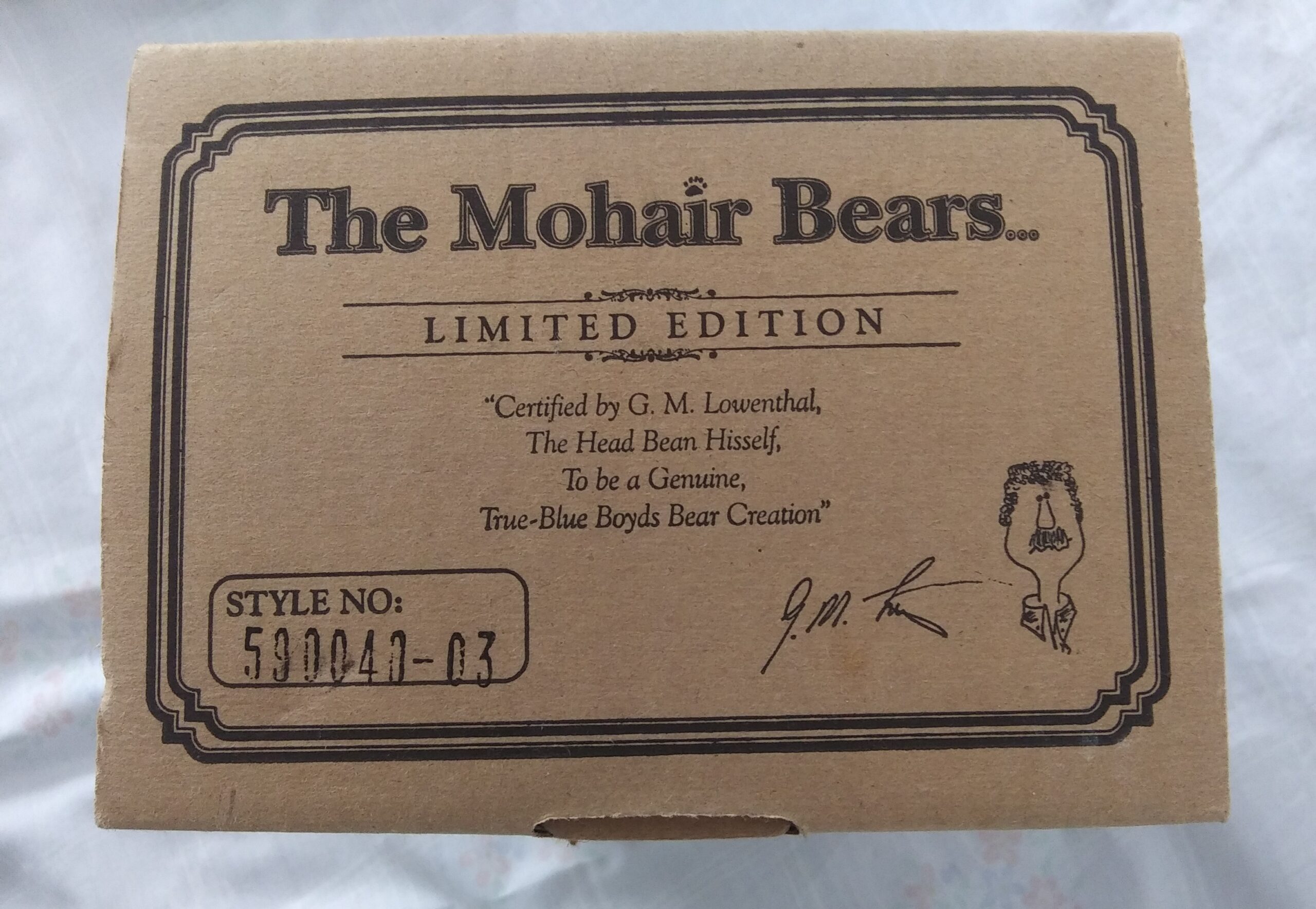 Boyds Mohair Bear Collection - Fitzgerald Q Bearington - Image 13