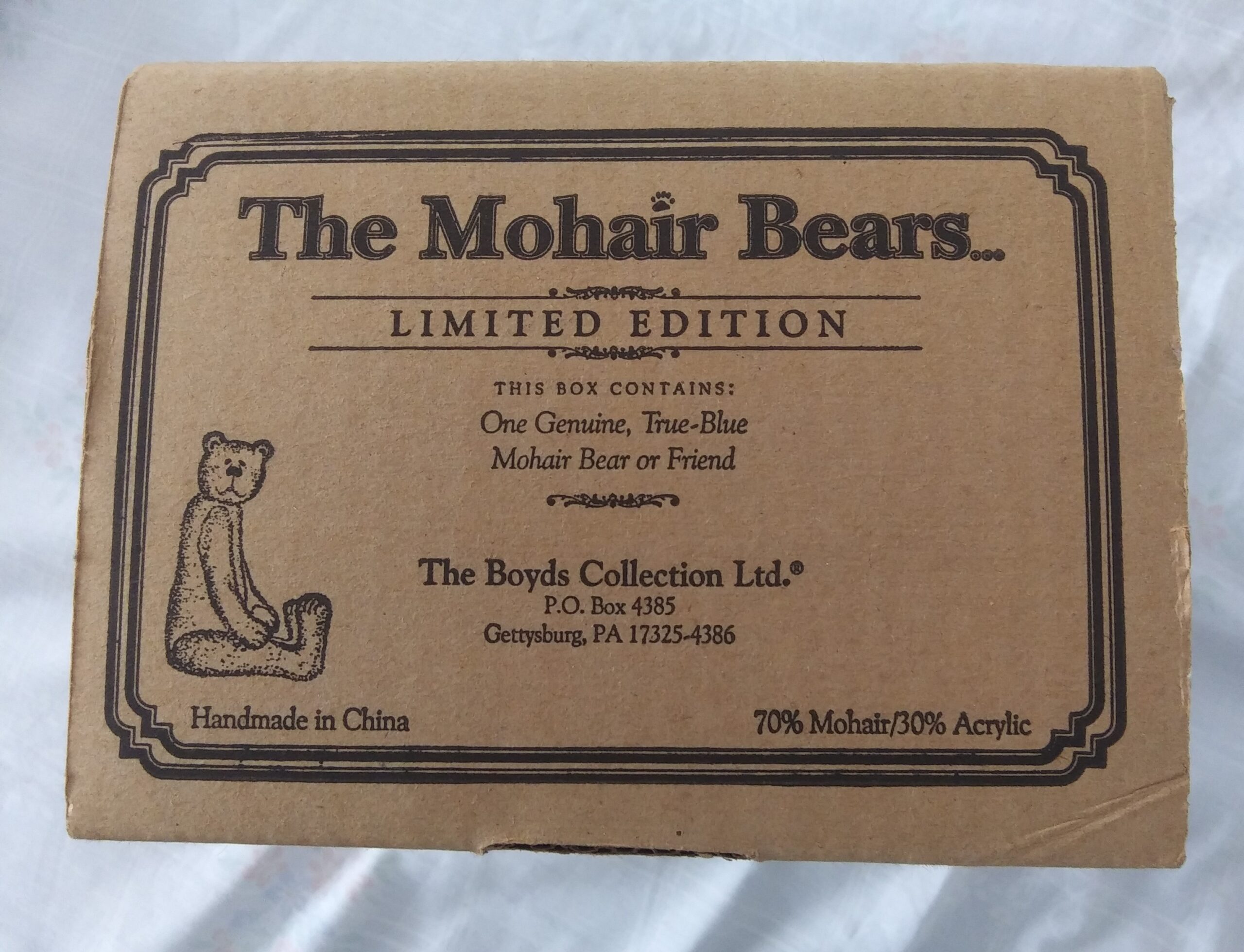 Boyds Mohair Bear Collection - Fitzgerald Q Bearington - Image 15